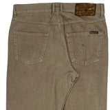 Marlboro Classics Trousers - 33W 34L Beige Corduroy