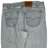Made In USA Levis 550 Jeans - 34W 30L Light Wash Cotton