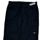 Red Kap Cargo Pants - 34W 31L Black Polyester Blend