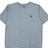 Carhartt T-Shirt - XL Blue Cotton