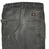 Dickies Carpenter Pants - 38W 34L Gray Cotton