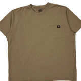 Dickies T-Shirt - 2XL Khaki Cotton