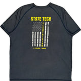 State Tech Electrician Carhartt Graphic T-Shirt - XL Blue Cotton Blend