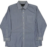 Ralph Lauren Slim Fit Shirt - 2XL Blue Cotton