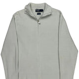 Polo By Ralph Lauren Zip Up - XL White Cotton