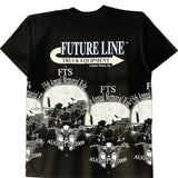 Military Memorial Ride Anvil T-Shirt - Large Multicoloured Cotton