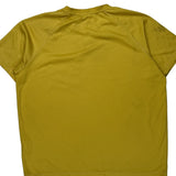 Carhartt T-Shirt - Large Yellow Polyester