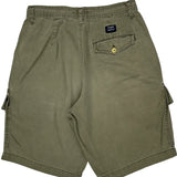 Made In USA Guess Cargo Shorts - 30W US 8 Green Cotton