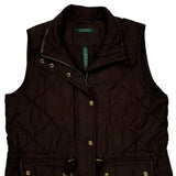 Ralph Lauren Vest - Large Brown Polyester