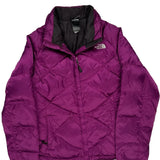 The North Face Puffer - Small Purple Polyester