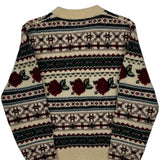 Woolrich Christmas Sweater - Medium Green Wool