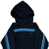Age 7 Nike Spellout Windbreaker - Small Blue Polyester