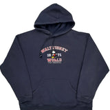 Disney Graphic Hoodie - 2XL Navy Polyester