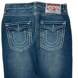 True Religion Contrast Stitch Jeans - 38W 32L Blue Denim