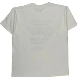 Single Stitch Attitude Delta T-Shirt - XL White Cotton