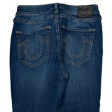 True Religion Boot Cut Jeans - 26W UK 6 Blue Cotton Blend