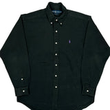 Blake Ralph Lauren Shirt - Medium Black Cotton