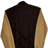 Eastfield College Varsity Jacket - Large Beige Wool Blend