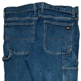 Lee Carpenter Jeans - 36W 32L Blue Cotton Blend