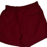 Nike Sport Shorts - Mediumw 5L Burgundy Polyester