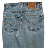 Made In USA Levis 517 Boot Cut Jeans - 30W 34L Light Wash Cotton