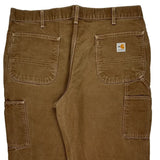 Carhartt Carpenter Pants - 38W 30L Brown Cotton