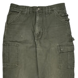 Carhartt Cargo Carpenter Pants - 36W 31L Green Cotton