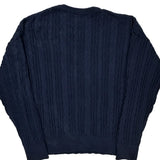 Made In USA Gant Sweater - Large Navy Cotton