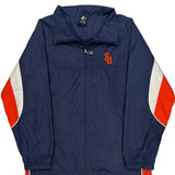 Age 16-18 Starter Windbreaker - Large Navy Polyester