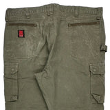 Wrangler Cargo Pants - 42W 32L Green Cotton