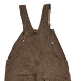 Carhartt Double Knee Overalls - 38W 30L Brown Cotton