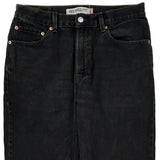 Levis Jeans - 32W 33L Black Cotton