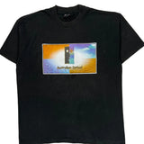 Australian Optical Fruit Of The Loom Graphic T-Shirt - XL Black Cotton Blend