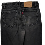 Levis Jeans - 32W 32L Black Cotton