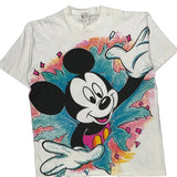 Mickey Mouse Mickey Cartoon T-Shirt - XL Multicoloured Cotton