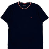 Tommy Hilfiger T-Shirt - Medium Navy Cotton