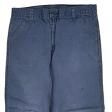 Carhartt Trousers - 34W 30L Blue Cotton