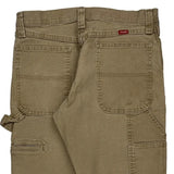 Wrangler Carpenter Trousers - 32W 30L Brown Cotton