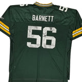 Green Bay Packers Reebok Nfl Football Jersey - 2XL Green Polyester