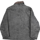 Carhartt Oversized Jacket - XL Grey Cotton