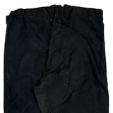 Barbour Double Knee Cargo Pants - 32W 30L Black Cotton