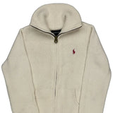 Age 6 Ralph Lauren Zip Up - XS Cream Cotton
