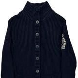 Ralph Lauren Cardigan - 2XS Navy Cotton