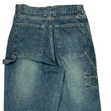 Arizona Jeans Carpenter Jeans - 28W 29L Blue Cotton