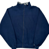 Russell Athletic Fleece Jacket - XL Navy Cotton