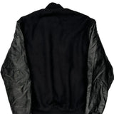 Samson'S Bridge Holloway Varsity Jacket - Medium Black Wool Blend