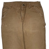 Carhartt Double Knee Carpenter Pants - 34W 34L Brown Cotton