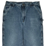 Carhartt Double Knee Carpenter Jeans - 38W 34L Blue Cotton