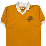 Single Stitch Sluggers & Putters Eagle USA Polo Shirt - Medium Yellow Cotton