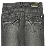 Southpole Wide Leg Jeans - 36W 29L Gray Cotton